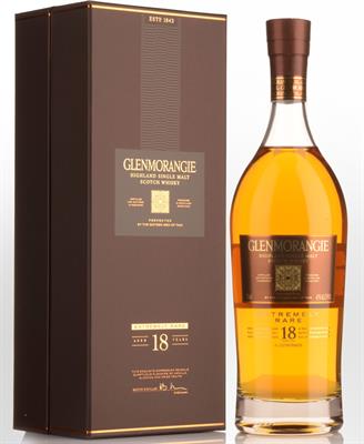 GLENMORANGIE 18 YEARS EXTREMELY RARE WHISKY CL 70